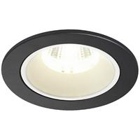 SLV NUMINOS S 1003818 LED-inbouwlamp Zwart 8.5 W Neutraalwit Geschikt voor plafondmontage