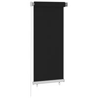 vidaXL AuÃŸenrollo 60x140 cm Schwarz 