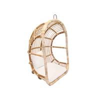 Van der Leeden Egg Chair Rattan Blond - (L)77 X (B)69 X (H)120 Cm