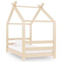 Kinderbedframe Massief Grenenhout 70x140 Cm