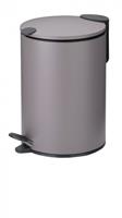 kela Kosmetikeimer MATS, Kosmetikeimer, Metall, Grau, 3 Liter