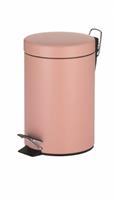 Kela - Monaco Pedaal Afvalemmer - 3 liter - Roze - Kela