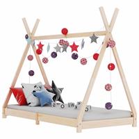 Kinderbedframe Massief Grenenhout 90x200 Cm