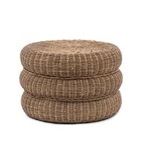 RiviÃ¨ra Maison Hocker Macaron Rustic Rattan - Naturel