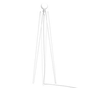 GRUPA Model M2 LED vloerlamp wit, kabel wit