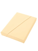 Dormisette unisex Laken vanillegeel Maat