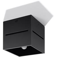 SOLLUX LIGHTING Sollux LOBO - 1 Lichtdecke Schwarz, G9