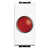 BTICINO LivingLight-Fassung rot N4371R