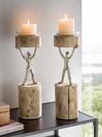 Decoratief object in naturel van heine home
