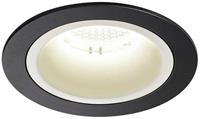 SLV NUMINOS M 1003893 LED-inbouwlamp Zwart 17.5 W Neutraalwit Geschikt voor plafondmontage