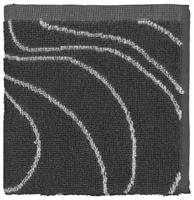 HEMA Keukendoek - 50 X 50 - Katoen - Grijs Golven