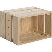 ASTIGARRAGA Modulierbare Kiste aus massivem Kiefernholz Home box