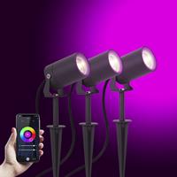 KS Verlichting RGB Tuin spot Stark met WiFi incl Snoer & Stekker