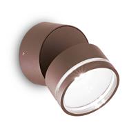 Ideallux Ideal Lux Omega Round LED wandlamp 4.000K koffie