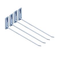 8x Gereedschap ophanghaken 20 cm - Gereedschapshaak/kledinghaak - Klusmateriaal