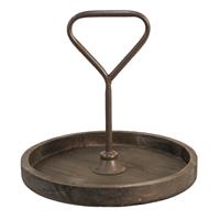 Clayre & Eef Bruine EtagÃ¨re Ã 35*33 cm 64938