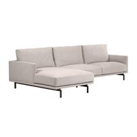 Natur24 Sofa 4-Sitzer Sofa Galene 314 x 166 x 94 cm Beige Chaiselongue links Stuhl