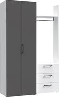 FORTE Garderobenschrank Â»CanberraÂ« Breite 134 cm