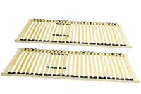 Coemo 2 x Lattenrost XXL starr natur Gr. 90 x 200
