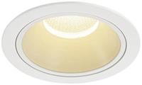SLV NUMINOS XL 1004028 LED-Einbauleuchte WeiÃŸ 37W WarmweiÃŸ Deckenmontage mÃ¶glich