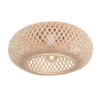 Anne light and home Deckenleuchte Maze in Natur-hell E27