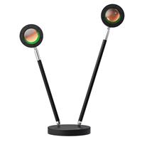 Lindby Edonita LED-Tischlampe mit Effektlicht
