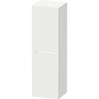 Duravit No.1 half hoge kast 40x36x130cm 1 deur links wit mat N11308L18180000