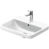 Duravit No.1 inbouwwastafel 55x43.5x17.5cm Hoogglans Wit 03555500272