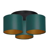 Euluna Plafondlamp Soho, cilindrisch rond 3-lamps