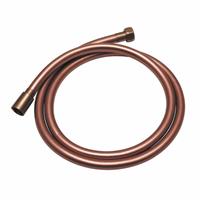 Qisani Flow anti-twist doucheslang 150cm Geborsteld Copper 25620.05