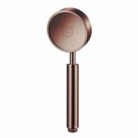 Qisani Flow ronde handdouche Geborsteld Copper 25635.05