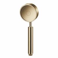 Qisani Flow ronde handdouche Geborsteld Gold 25635.06