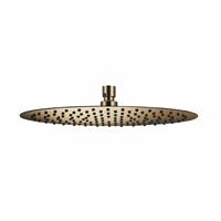 Qisani Flow 30cm ronde hoofddouche Geborsteld Gold 25623.66