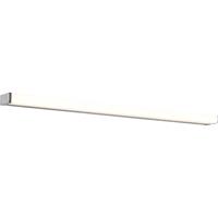 BES LED LED Wandlamp - Trion Fabian - 20W - Warm Wit 3000K - Rechthoek - Mat Chroom - Aluminium