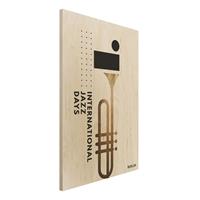 Bilderwelten Holzbild Jazz Days Berlin