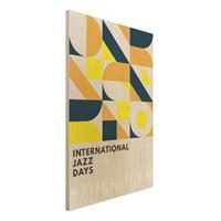 Bilderwelten Holzbild Jazz Days Stockholm
