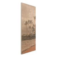Bilderwelten Holzbild Aloha Hawaii Strand II