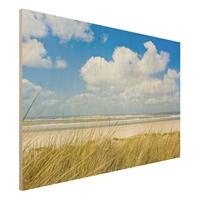 Bilderwelten Holzbild Natur & Landschaft - Querformat 3:2 An der NordseekÃ¼ste