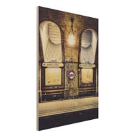 Bilderwelten Holzbild Architektur & Skyline - Hochformat 3:4 Baker Street