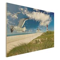 Bilderwelten Holzbild Natur & Landschaft - Querformat 3:2 Dune Breeze