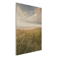 Bilderwelten Holzbild Natur & Landschaft - Hochformat 3:4 DÃ¼nentraum