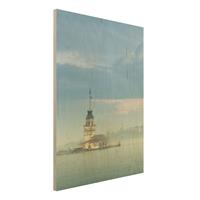 Bilderwelten Holzbild Architektur & Skyline - Hochformat 3:4 Maidens Tower