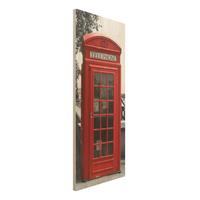 Bilderwelten Holzbild Architektur & Skyline - Hochformat Schmal Telephone