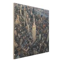 Bilderwelten Holzbild Empire State Of Mind