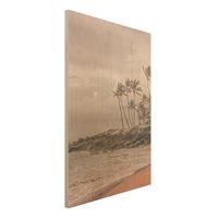 Bilderwelten Holzbild Aloha Hawaii Strand II