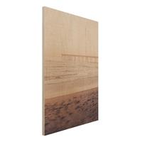 Bilderwelten Holzbild Kalifornien Halbmond KÃ¼ste