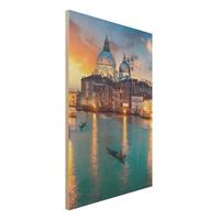 Bilderwelten Holzbild Sunset in Venice