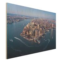 Bilderwelten Holzbild Big City Life