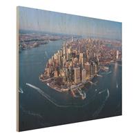 Bilderwelten Holzbild Big City Life