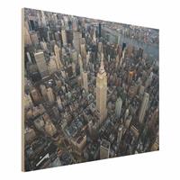 Bilderwelten Holzbild Empire State Of Mind
